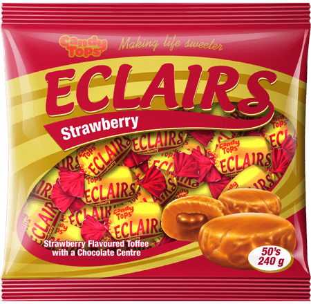 16308 Strawberry Eclairs 50s Bag